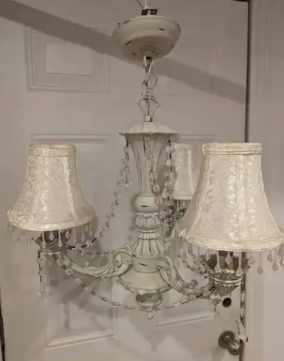 Beautiful White Chandelier Light, View more