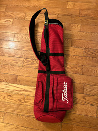 Sac de golf souple Titleist red carry bag