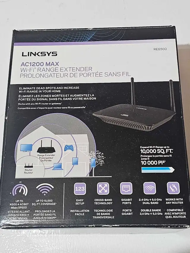 Linksys  ac1200 wifi range extender485900441408000000