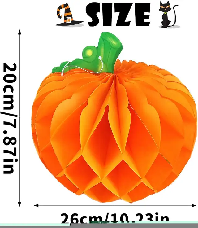 Kaliosy 10 Pack Thanksgiving Decoration Paper Lanterns in Holiday, Event & Seasonal in City of Toronto - Image 3