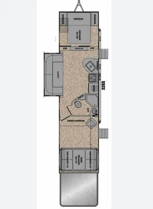 2015 Amped Toy Hauler RV in Travel Trailers & Campers in Cranbrook - Image 11