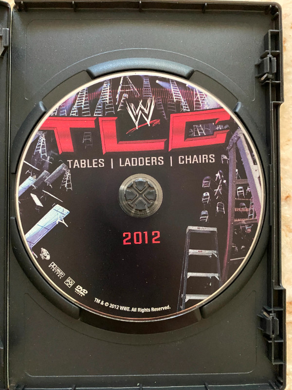 Wrestling DVD - TLC Tables Ladders Chairs 2012 in CDs, DVDs & Blu-ray in City of Toronto - Image 3