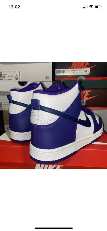 Nike dunk  high electro purple midnight navy dans Femmes - Chaussures  à Laval/Rive Nord - Image 4