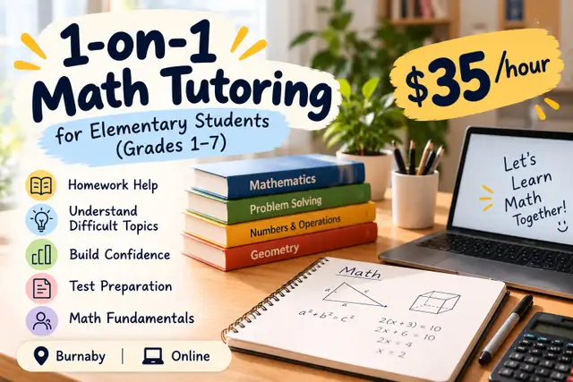         Math Tutor for Elementary Students