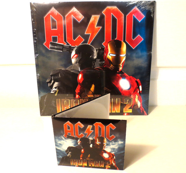 AC/DC Limited Edition Iron Man 2 LP + CD + Blu-Ray Movies Series in Other in City of Halifax - Image 2