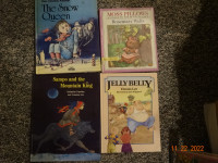 Children books,  4 ,  look  at pictures for titles. vintage ,