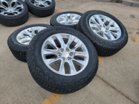 A130. 2022-2024 Chevy Tahoe Z71 (Yukon)  OEM rims and tires