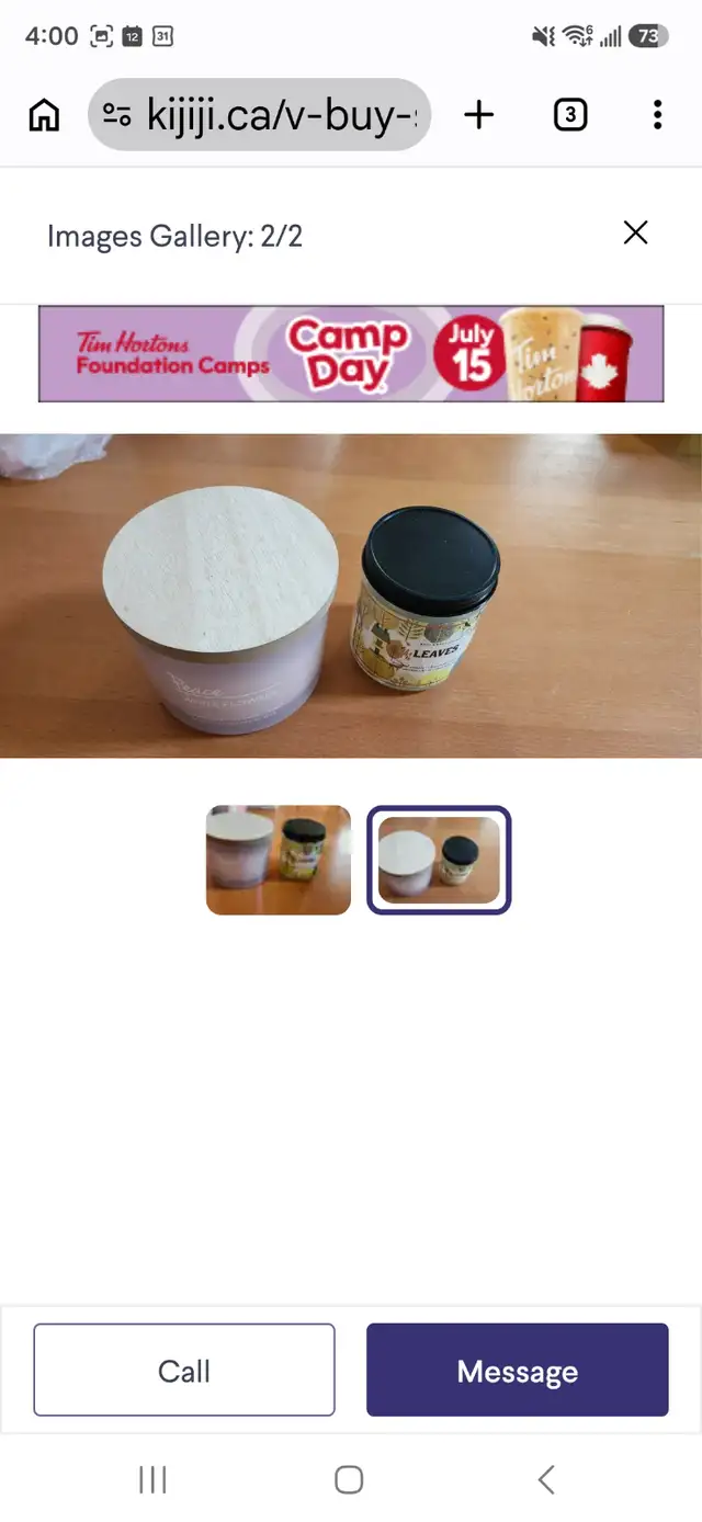Brand NEW Candles for sale! in Home Décor & Accents in Edmonton - Image 3