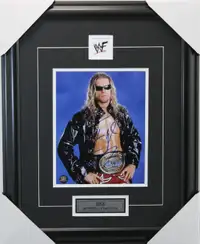 Edge signed autograph WWF WWE wrestling 8x10 framed