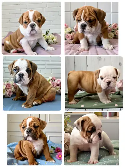 English Bulldog anglais Puppies CKC Reg CHAMPION LINE READY NOW, View more
