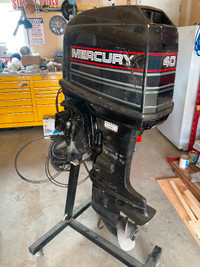 Mercury 40 HP outboard motor for parts