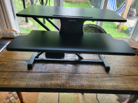Electric height adjustable Sit-Stand Desk Converter