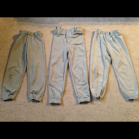 Baseball pants and belts - Youth and small adult sizes
