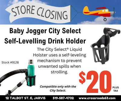 STORE CLOSING CLEAROUT! \CITY SELECT SELF-LEVELING DRINK HOLDER, View more