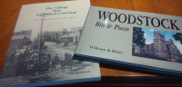 2 Woodstock Historical Books, Get Both for $25.00
