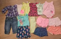12 month girls clothing lot