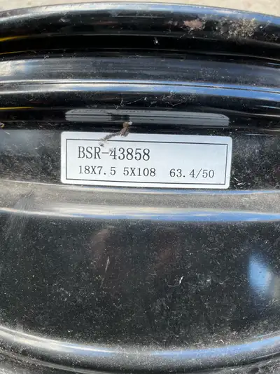 Brand new rims for Volvo .Never seen winter