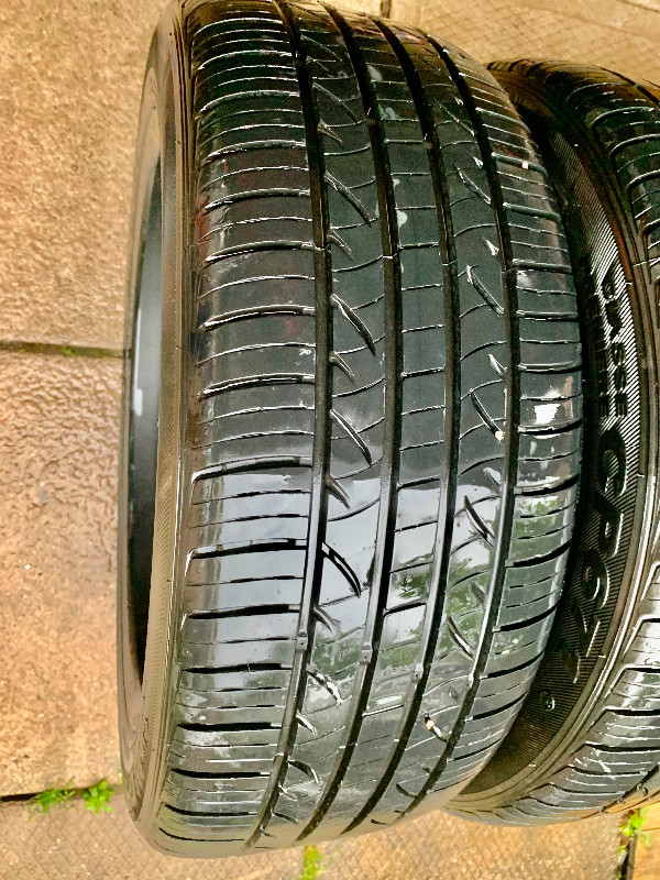 2018 Kia Soul 235/45/R18 OEM Rims and winter Tires SET OF 4 in Tires & Rims in London - Image 2