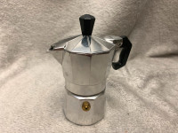 Small Round Classic Vintage STOVE TOP ESPRESSO Machine Made In I