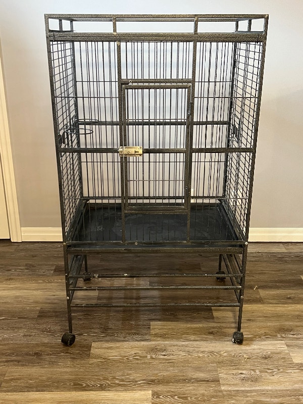 Solid LARGE BREED Bird cage. Parrots or multiple smaller birds