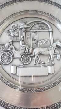 Pewter Plate for Wedding