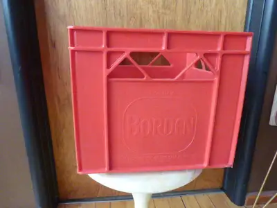 Borden Milk Crate for Records, View more