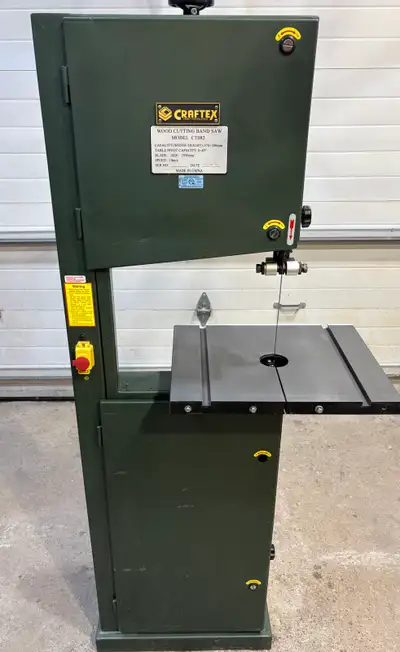Craftex Busy Bee Bandsaw  & Dust Collector, View more
