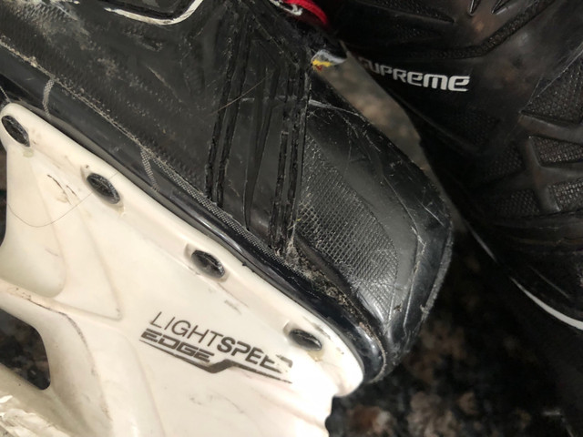 Bauer S170 Skates Size 7 (US 8.5) (Eur. 42) - Good Cond. in Hockey in Markham / York Region - Image 4