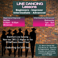 Brantford Line Dancing Lessons