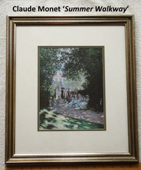 Claude Monet on Display – Professionally Framed