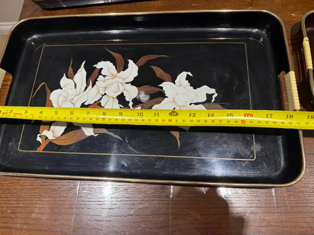 Black Lacquer Serving Trays549769169266298883