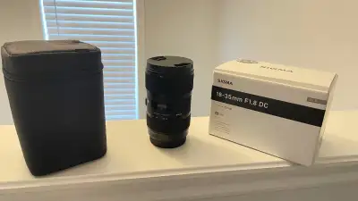 Sigma 18-35mm f/1.8 DC HSM Art Lens for Canon EF, View more