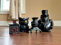 4 x Cast Iron Coin Banks