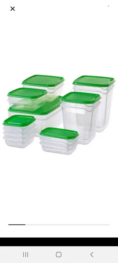 Brand new Plastic Containers, View more