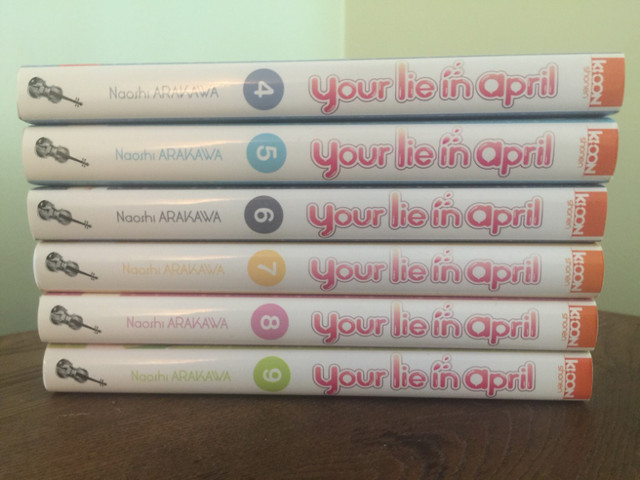 Your lie in april - Manga en français dans Bandes dessinées  à Ville de Montréal