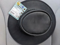 BARHAM Brand New Australian Leather Cowboy Hat