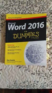 Word 2016 for Dummies 