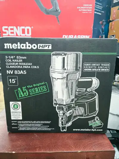 Cloueur rouleau Metabo HPT NV 83A5, View more