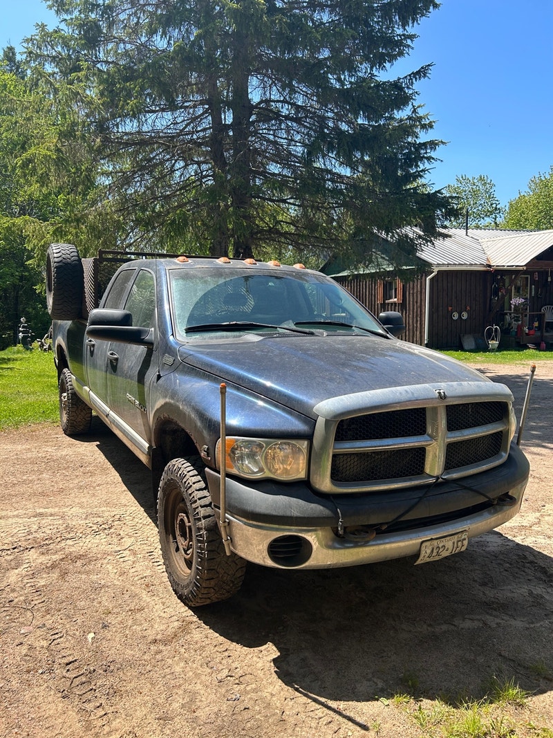 2004 3/4 Ton Dodge Ram 4x4 Quad Cab Diesel Cars & Trucks North Bay