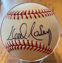 Toronto Blue Jays Lloyd Moseby Autographed Ball - ship for $20