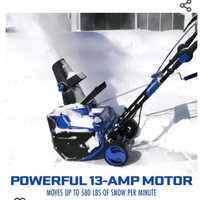 18 inch snow thrower 