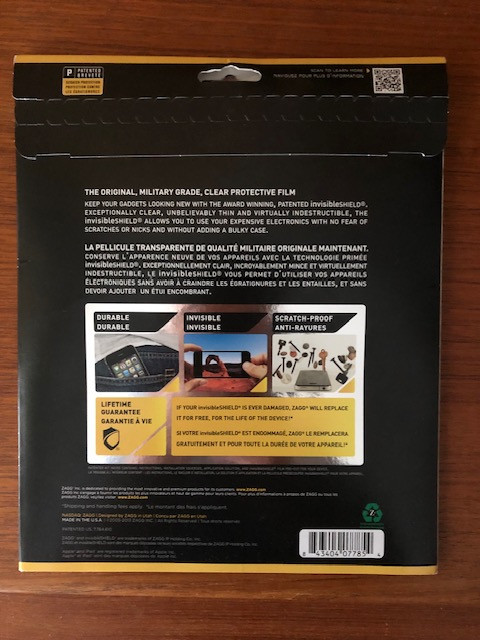 ZAGG Invisible Shield NEW Sealed Package Apple iPad 2nd 3rd 4th in iPads & Tablets in Delta/Surrey/Langley - Image 4