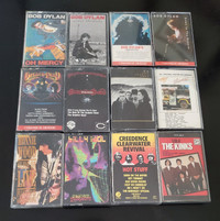 Classic Rock Cassette Tape Collection