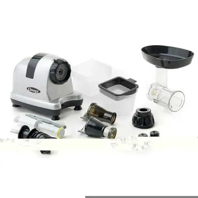 Omega J8006HDS Nutrition Quiet Dual-Stage Masticating Juicer in Processors, Blenders & Juicers in Cambridge - Image 5