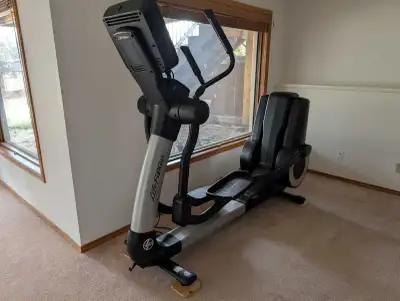 Life Fitness commercial elliptical trainer machine, View more