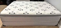DOUBLE Mattress With Box Spring , Bed Frame, Full  Mattress COD!