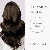 Hair Extension Install