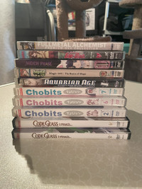 Various Anime DvD's