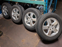 21565R16 tires on Aluminum Rims 