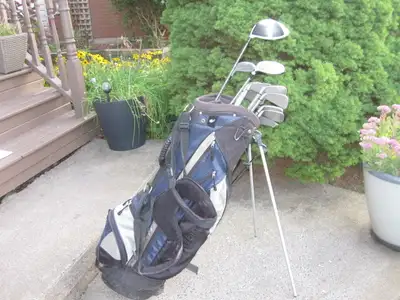Men's Right Hand 12-pc Golf Clubs Set (Wilson Fat Shaft) & Bag, View more